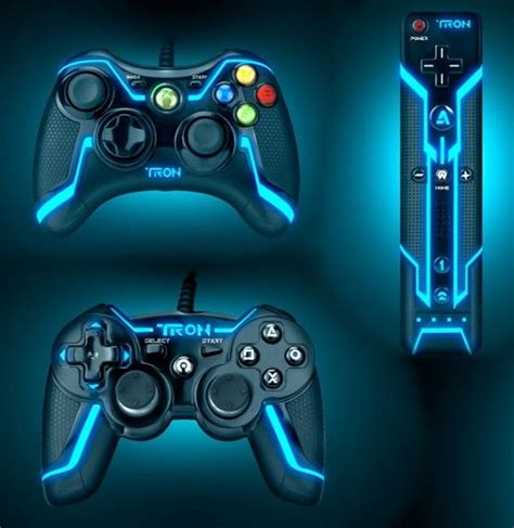 11599 Tron Wired Controller For Xbox 360 Collectors Edition