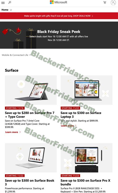 Microsoft Store Black Friday 2021 Sale What To Expect Blacker Friday