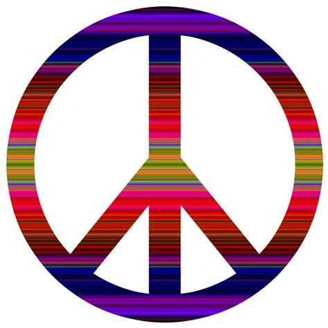 Hippie Peace Sign Clip Art N2 Free Image Download