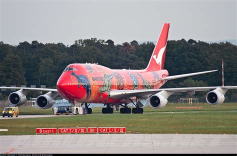 Boeing 747 Qantas In Special Livery Boeing 747 Paint Job Planes
