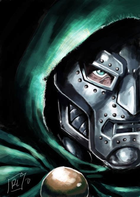 Dr Doom By ~n8watcher On Deviantart Comic Books Art Marvel Villains