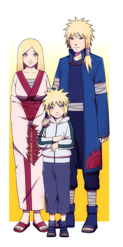 Minato And His Parents By Rarity Princess On Deviantart