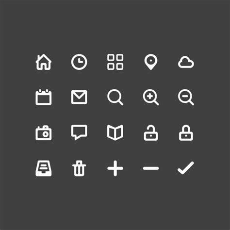 Top 20 Glyph Icons Design Free Psd Download By Graphicmore
