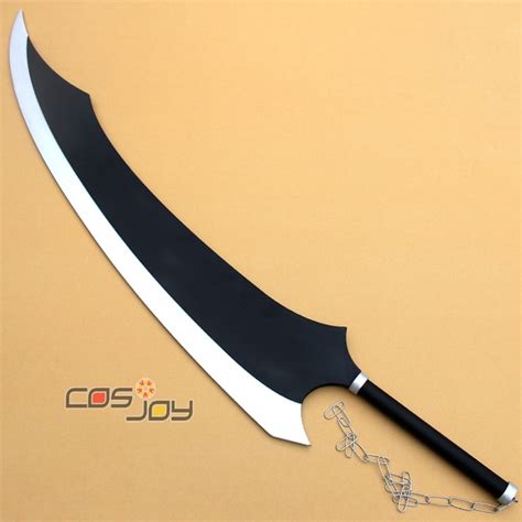 Cosjoy 55 Bleach Kurosaki Ichigo Zangetsu Big Sword Pvc Cosplay Prop In Action And Toy Figures