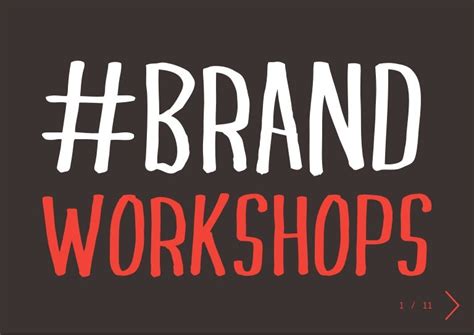 Brand Workshop What Is A Brand Workshop And How Can It Benefit You