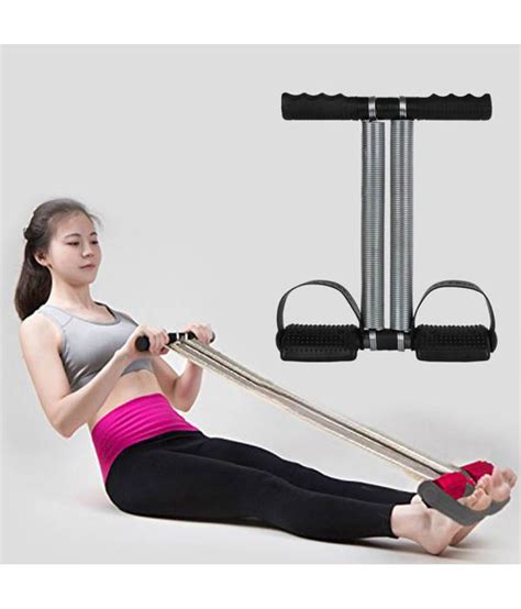 Tummy Trimmer Sports Double Spring Abdominal Exerciser Black Buy Online At Best Price On Snapdeal