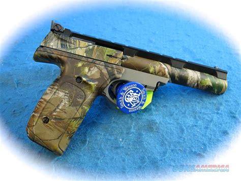 Smith And Wesson Model 22a Camo Finish 22lr Cal For Sale
