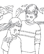 Moroni appears to joseph smith in his room coloring page. Best Places to Find LDS (Mormon) Clip Art and Digital ...
