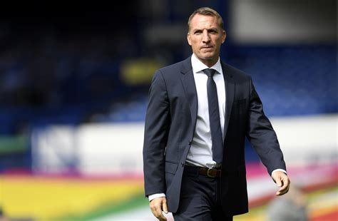Leicester manager brendan rodgers says he's 'very happy' at the club and has no intention of leaving, following speculation linking him with . Brendan Rodgers enlightens Leicester City fans on team's away style