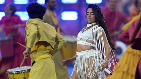 champions league 2022 final camila cabello puso el ritmo latino [video] rpp noticias