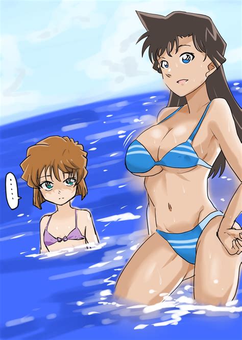 Haibara Ai And Mouri Ran Meitantei Conan Drawn By Tsunetnmy4375
