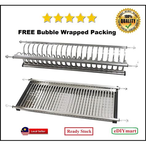 No returnable nor refundable are available when wrong size ordering. BEST BUY - Stainless Steel 304 2 Tier 600mm / 800mm ...