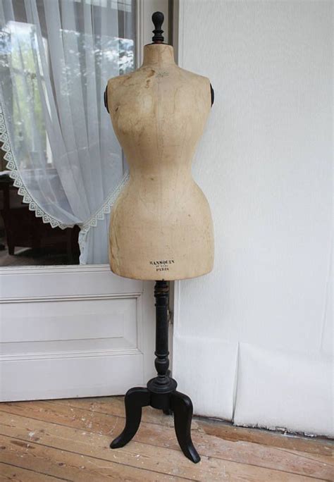 983 100 Antique French Wasp Waist Mannequin From 1900 French