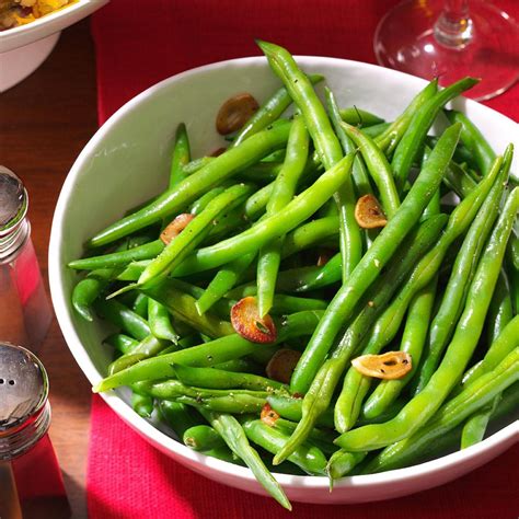 Fresh Green Beans And Garlic Recipe How To Make It Taste Of Home
