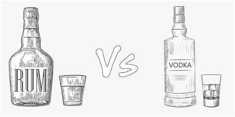 Rum Vs Vodka Whats The Difference Between Them Wine And Liquor Prices