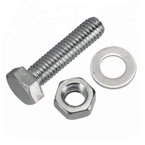 Standard Bolts A2 70 Ss316 A4 70 Stainless Steel Hex Bolt And Nut