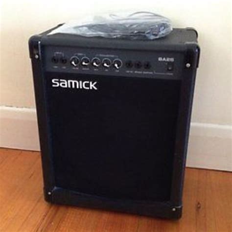 Samick Ba 25 Practice Bass Amp Used Hobbies And Toys Music And Media