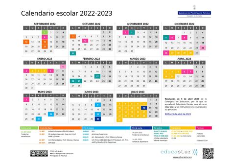Calendario Escolar 2022 2023 Qué Día Empiezan Y Terminan Las Clases