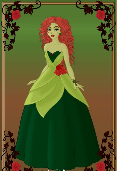 Poison Ivy As A Disney Princess Disney Movies Disney Characters