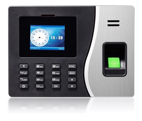 Fingerprint Access Control Realtime Rs20 Biometric Attendance System Products Included Adapter