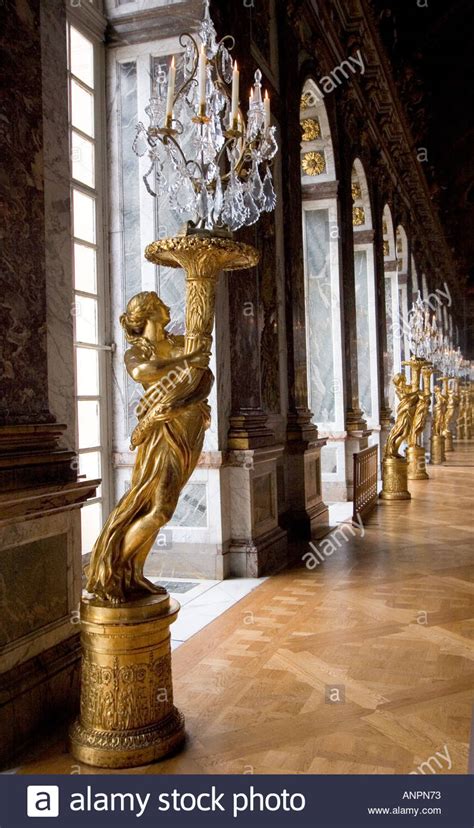 Versailles Hall Of Mirrors Paris France Stock Photos And Versailles Hall