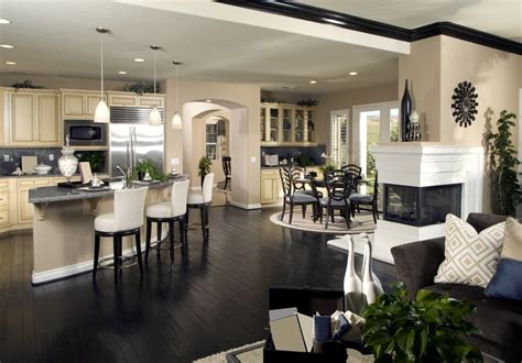 Open space kitchen living room home decorating ideas via. 25 Open Living Room Design Ideas