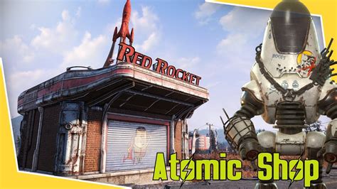 Fallout 76 Raider Collectron And Red Rocket Garage Youtube