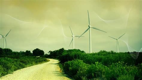 Wind Turbine Wallpaper For Desktop 1920x1080 Full Hd