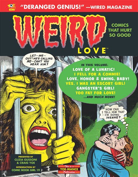 Previewsworld Weird Love Hc You Know You Want It Oct140568