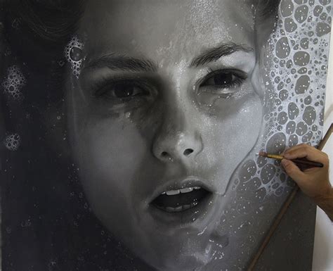 Dirk Dzimirskys Photorealistic Art Expresses His Concern With Water