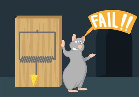 Mouse Trap Illustration Vector 154524 Vector Art At Vecteezy