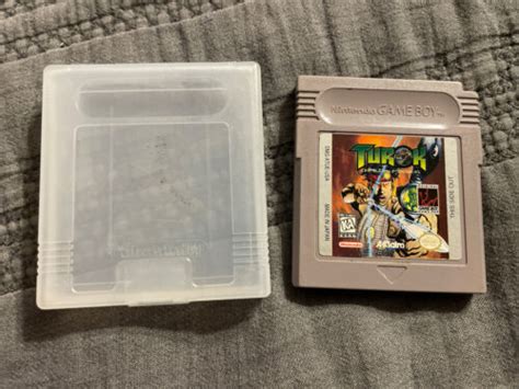Turok Battle Of The Bionosaurs Nintendo Game Boy 1998 With Case