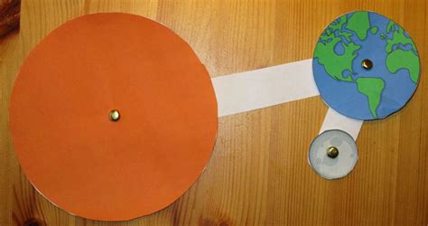 Quick Science Idea Sun Earth And Moon Papercraft Model