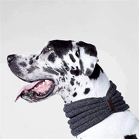 Canada Pooch Sierra Dog Scarf Pullover Knitted Dog Scarf Maroon Size