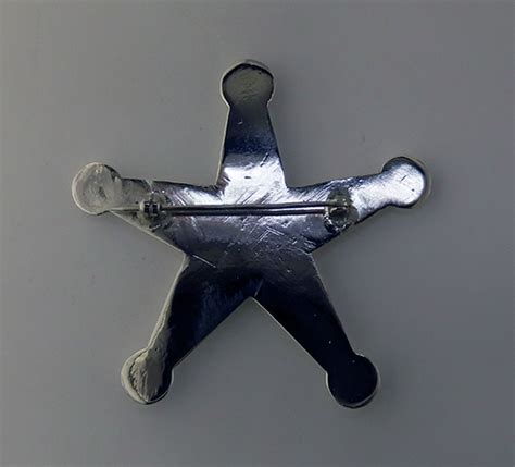 Big Silver Star Pin Cross Jewelers