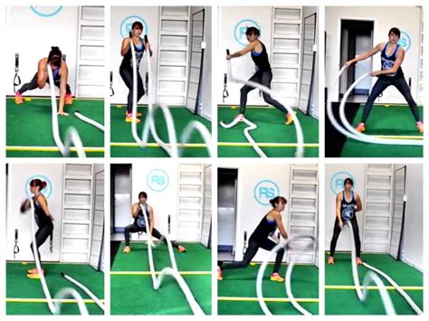 The Battle Ropes Cardio Core Workout