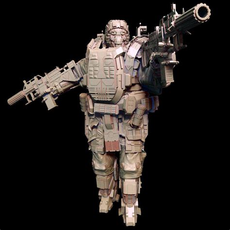 Future Soldier Sybo Heavy Unit Posed No Conversion Pls 3d