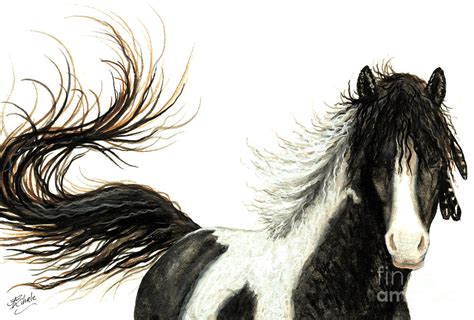 Majestic Horse Series 76 Painting By Amylyn Bihrle