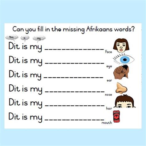 Wow Afrikaans Is Easy Printable Booklets Phases 1 8 80 Pdf