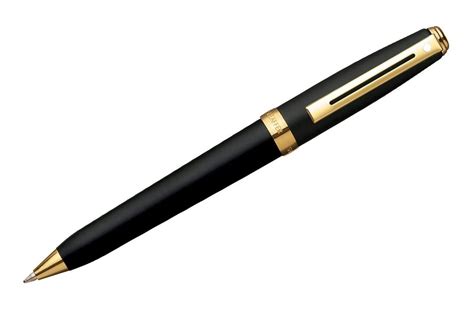 Unboxing parker aster gold fountain pen. Sheaffer Prelude Black Lacquer With Gold Trim Ballpoint Pen