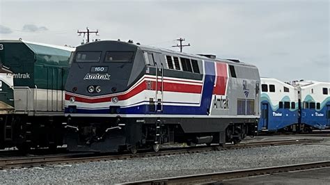 Amtrak Ge P42dc 160 “dash 8 Pepsi Can” Idles At Holgate S Flickr
