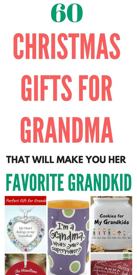 Grandma surely just wants a present that shows you care, is. What to Get Grandma for Christmas - Top 20 Grandmother ...