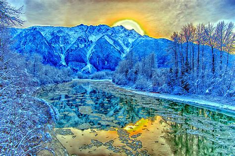 Mt Currie Fantasy Photograph By Dave Steers Fine Art America