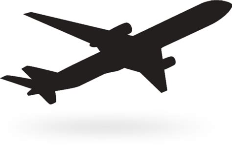 Black Background Airplane Icon Vector Free Vector In Black