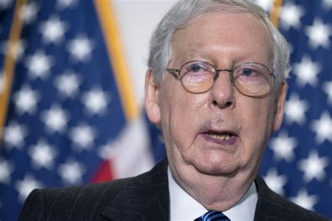 Why Are Mitch Mcconnells Hands Blue