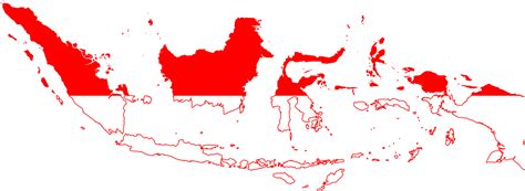 Fileflag Map Of Indonesiasvg Flag Map Indonesian Flag