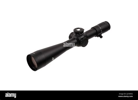 Modern Black Optical Sight Optical Device For Aiming At Long Distances