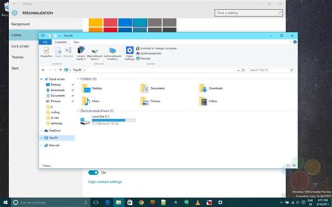 Windows 10 Insider Preview Build 10525 Ist Da Neue Farb Optionen
