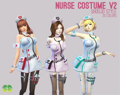 Spring4sims The Best Sims 4 Downloads And Cc Finds Nurse Costume