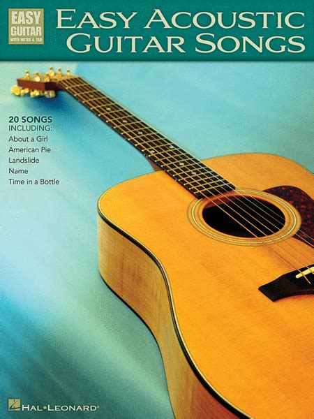 Guitar chord books we recommend. Easy Acoustic Guitar Songs Sheet Music By Various - Sheet Music Plus
